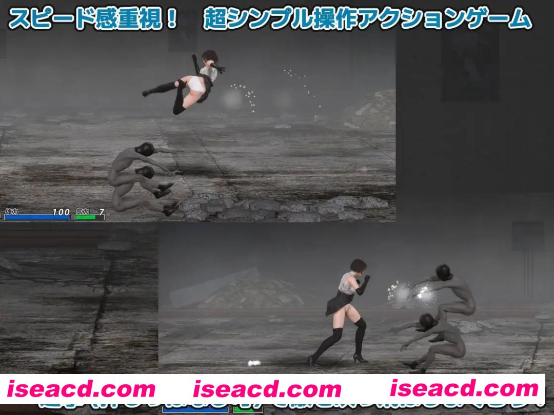 【3D/ACT/生肉/动态】受虐游戏 ‐驱魔令嬢篇‐v1.50【PC/263M】