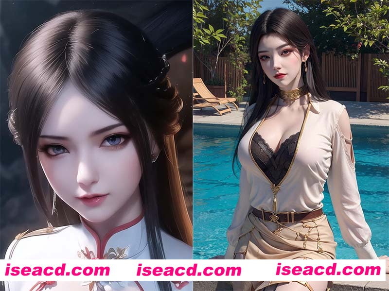 [3D全彩/无修][国漫女主-AI超高渲染 (阿七高瑶.小舞.云曦.应天王后.美杜莎等)][523M][百度+秒传]