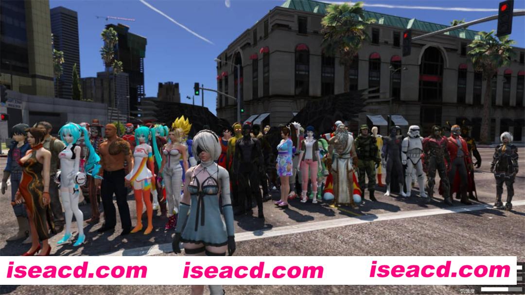 [PC游戏][ACT][侠盗猎车手5 MOD可剧情版][官方繁体中文][104GB]