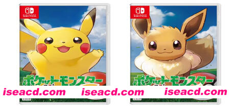 精灵宝可梦LetsGo皮卡丘伊布