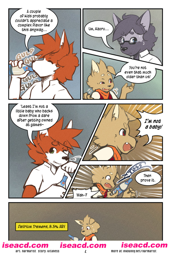 [furry兽 人][漫画]【Harmarist】[AJ Gets The Drink][全一话][百度云][未汉化][百度盘]