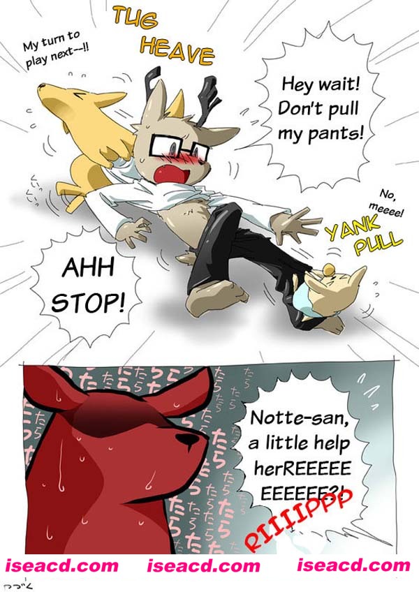 [furry兽 人][漫画][花より獣]【KAKU KAKU Chap. 1 – Parts 1&2】[全两话][百度云][未汉化][百度盘]