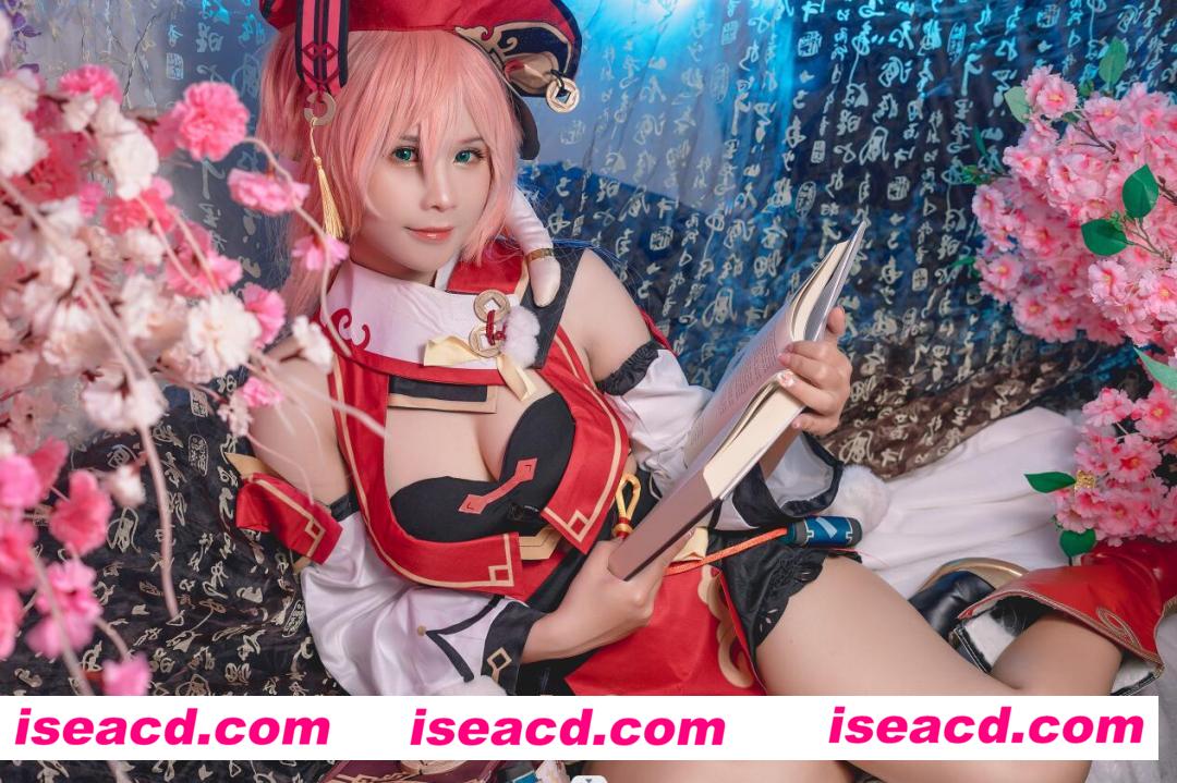 【cosplay】Pyon-Yanfei Genshin Impact-(34P) 【150M】
