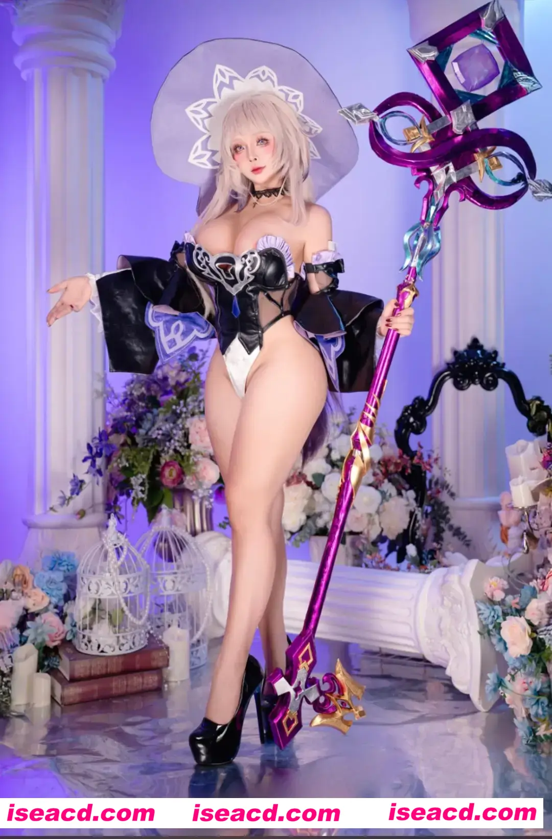 【COSPLAY/带视频】SayoMomo 3月作品：星穹铁道大黑塔 [74P 10V]【600M】