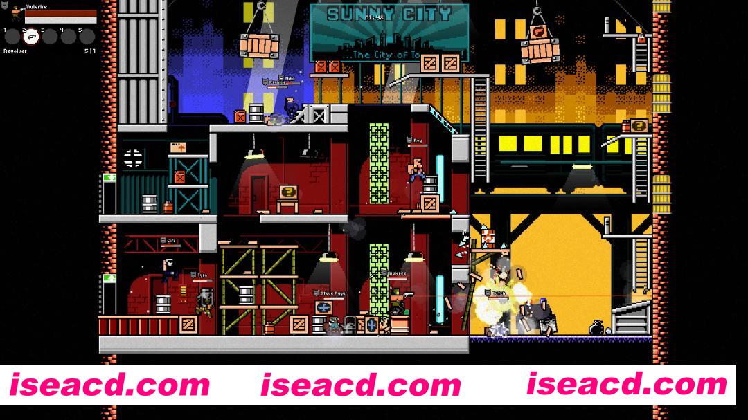 [横版ACT/中文/2D像素] 超级战士豪华版/Superfighters Deluxe Build.19263480 官方中文版 [500M/新作]