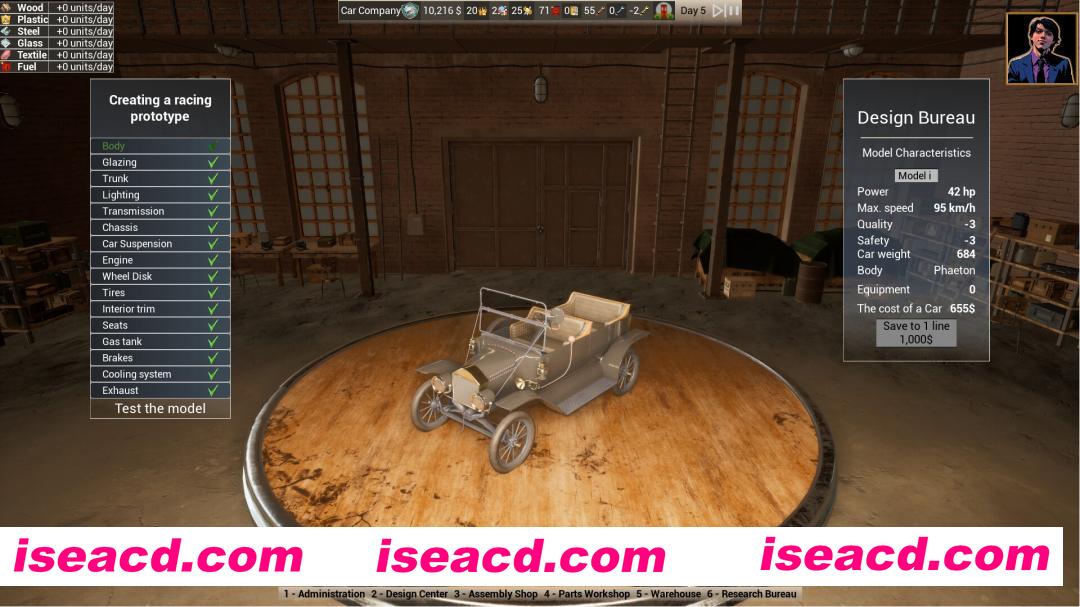 [模拟SLG/中文/3D] 汽车工厂帝国/Car Factory Empire Build.21195927 官方中文版 [5.9G/新作]