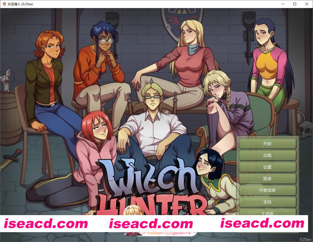 [欧美2D/汉化/动态]女巫猎人V0.25 AI汉化版[PC+安卓][FM/7.5G/百度]